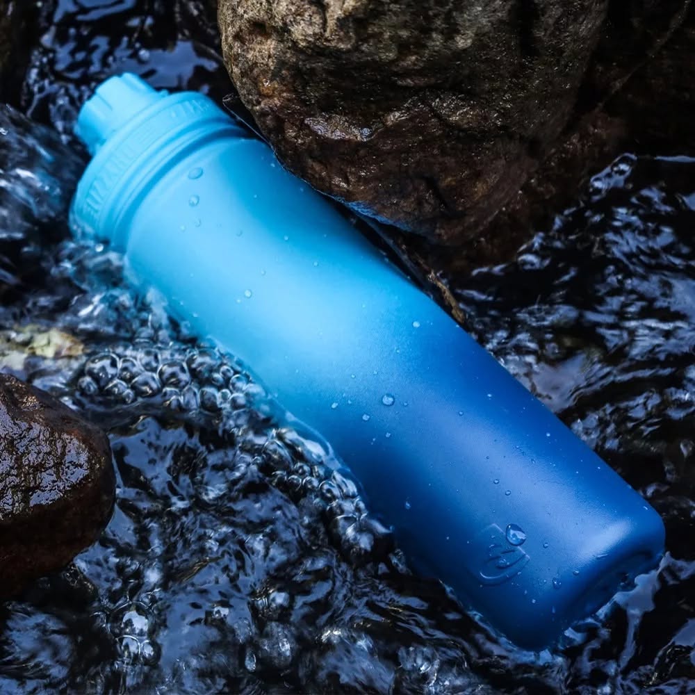 Lizzard Flask 650 mL Blue Ombre