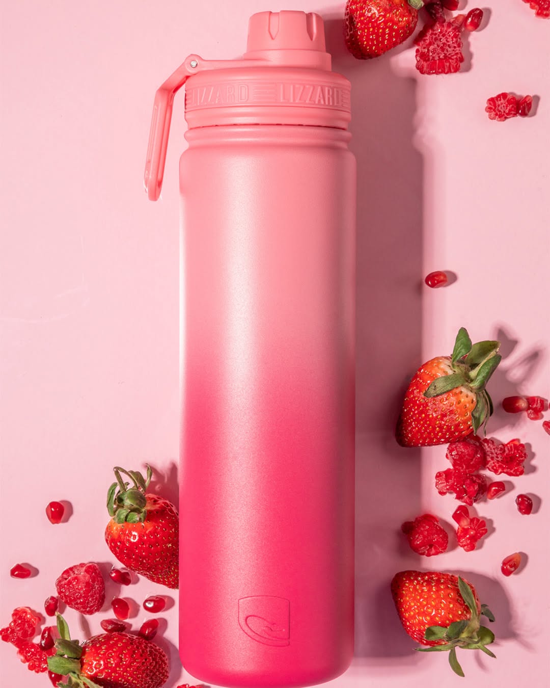 Lizzard Flask 650 mL Pink