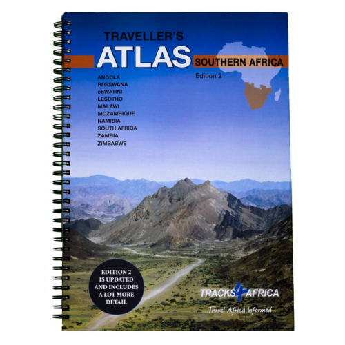 Tracks4Africa - Traveller’s Atlas Southern Africa (Edition 2) (A3) (Canvas Cover Not Included)