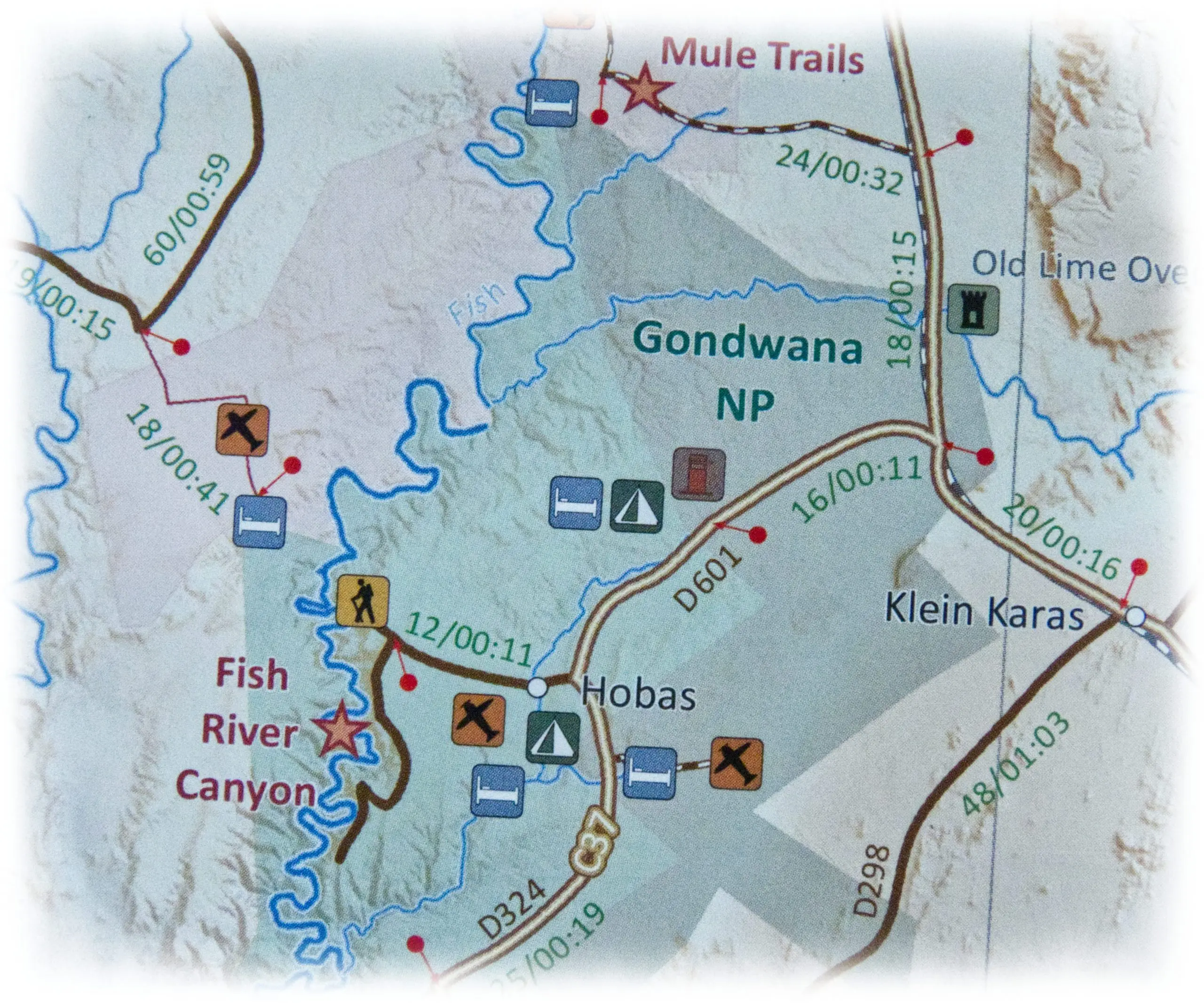 Tracks4Africa - Namibia Traveller’s Paper Map 5th Edition - Image 2