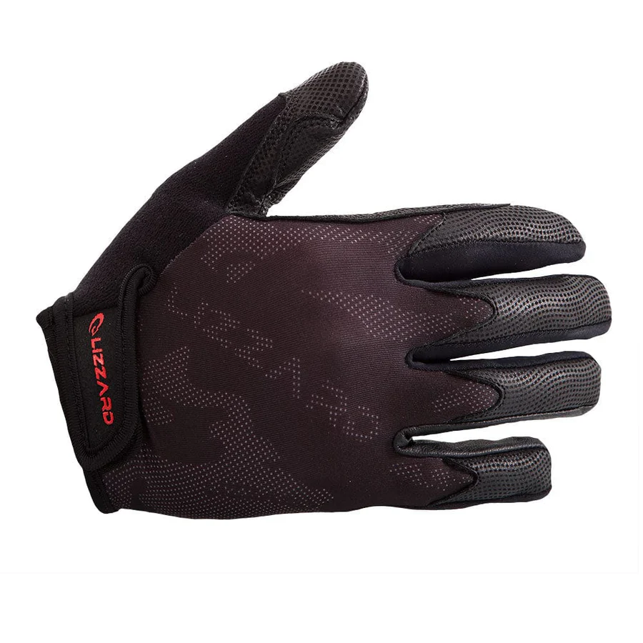 Lizzard Kanga - Mens Long Finger Gloves - Black