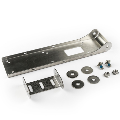 Lowrance Stainless Steel Transom Mount Bracket for StructureScan 3D, TotalScan Transducers