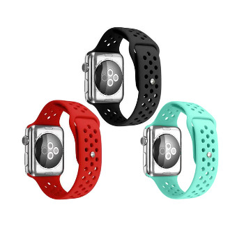 KD Silicone Strap Combo for 38/40mm Apple Watch(S/M)