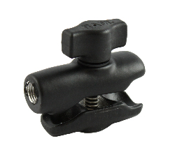 RAM Single Socket Arm & 1/4" NPT Female Thread for 1" Ball Bases