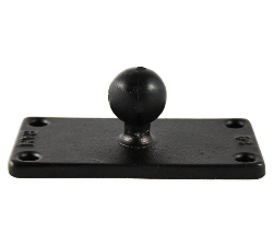 RAM 2" x 4" Rectangle Base with 1" Ball