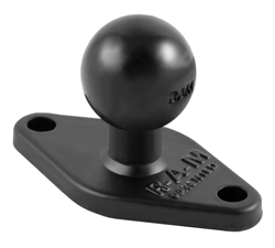 RAM 2.43" x 1.31" Diamond Base with 1" Ball