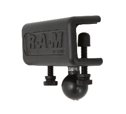 RAM 1" x 1" Glareshield Clamp Base with 1" Ball