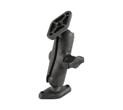 RAM Composite Double Socket Mount with 2/1" Ball Diamond Bases