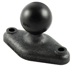 RAM 2.43" x 1.31" Composite Diamond Base with 1" Ball