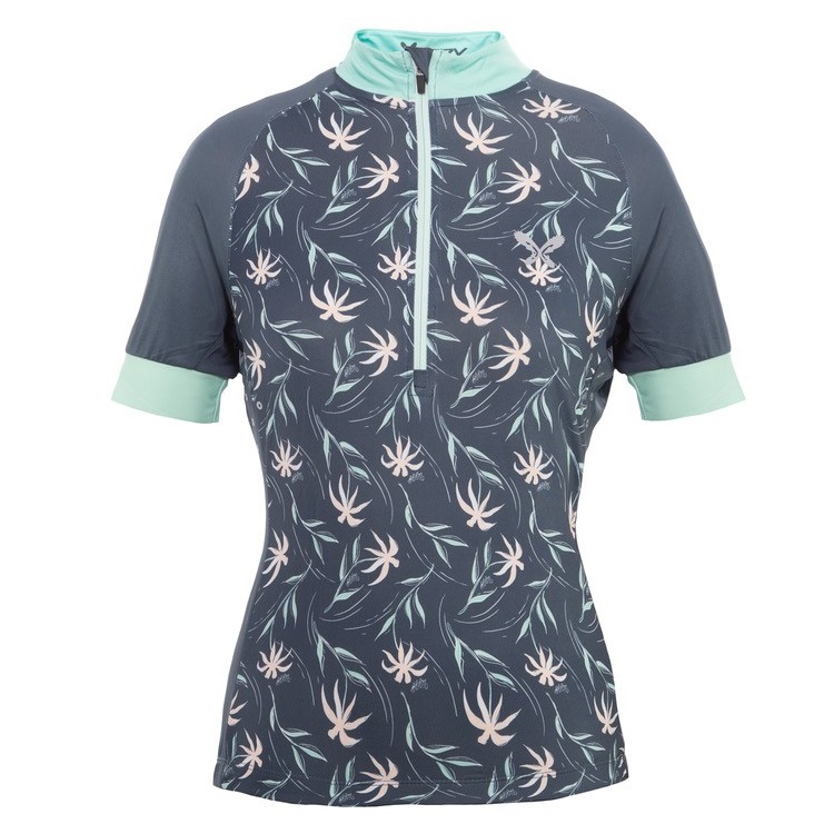 Lizzy Ultra Ladies Cycling Shirt – Grey - Image 1