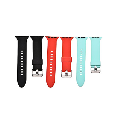 KD Silicone Strap 38/40mm Apple Watch(Plain Color) – Combo