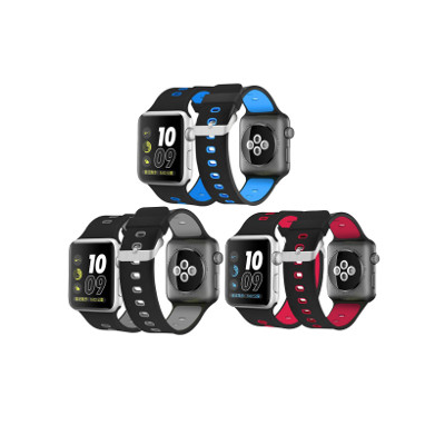 KD Silicone Strap Combo for 38/40mm Apple Watch(S/M/L)