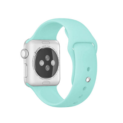 KD Silicone Strap for 38/40mm Apple Watch(M/L) – Mint Gr
