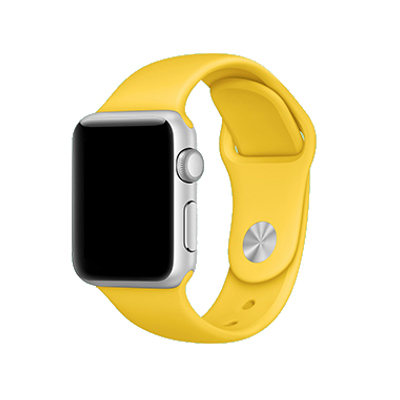 KD Silicone Strap for 38/40mm Apple Watch(M/L) – Yellow