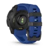 Garmin Instinct 3 45mm AMOLED - Black with Bolt Blue Black Band 14