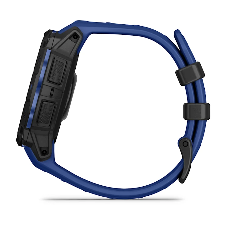 Garmin Instinct 3 45mm AMOLED - Black with Bolt Blue Black Band 15