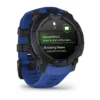 Garmin Instinct 3 45mm AMOLED - Black with Bolt Blue Black Band 2
