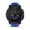 Garmin Instinct 3 45mm AMOLED - Black with Bolt Blue Black Band 9