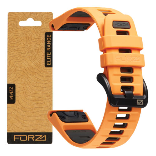 FORZA  EasyFit Elite 22mm Silicone Two Tone Series Straps