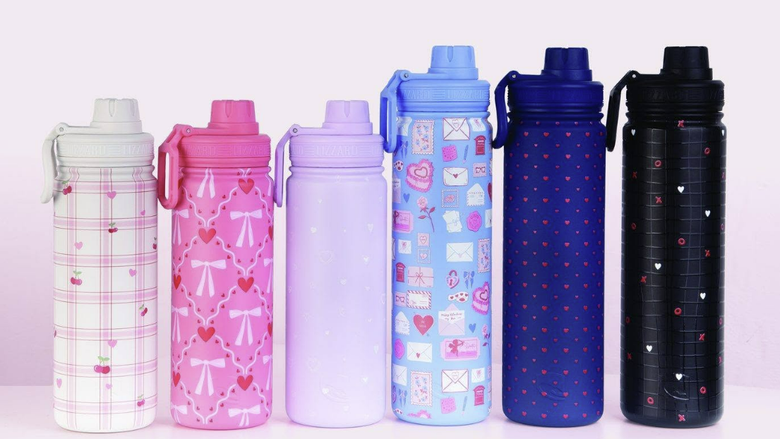 Lizzard 650 mL Printed Flasks