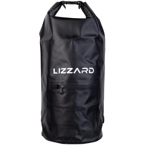 Lizzard Bone Dry Waterproof Storage Bag with Front Zip Compartment 20L