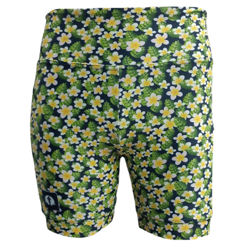 Funky Pants- High Waist Shorts- Frangipani