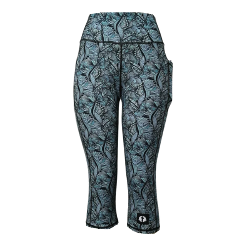 Funky Pants- High Waist Leggings- Fantasy Jungle