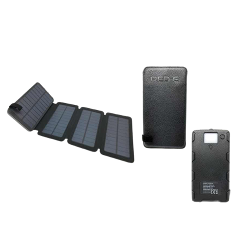 Red- E Solar Power Bank 8000Mah