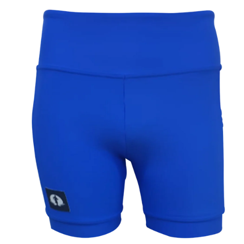 Funky Pants- High Waist Shorts- Royal Blue