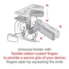 RAM® Finger-Grip™ Universal Mount with RAM® Twist-Lock™ Suction Cup - Thumbnail Image 4