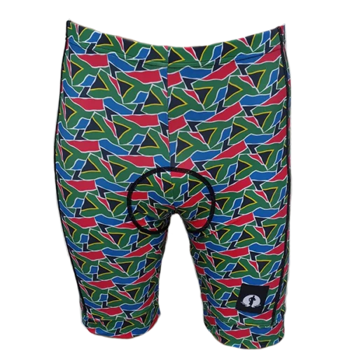 Funky Pants- Cycling Shorts - SA Flags