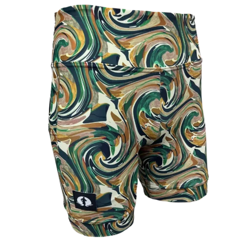 Funky Pants- High Waist Shorts- Rooted Rings