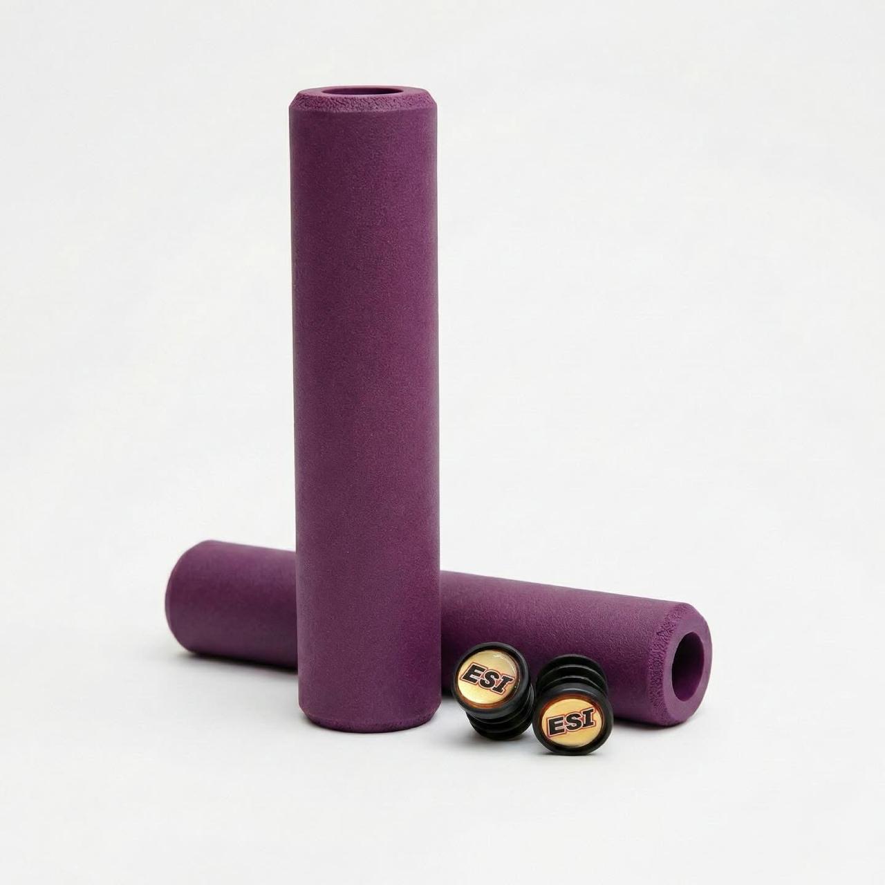 ESI 100% Silicone MTB Grips - Extra Chunky 80g - Wild Plum