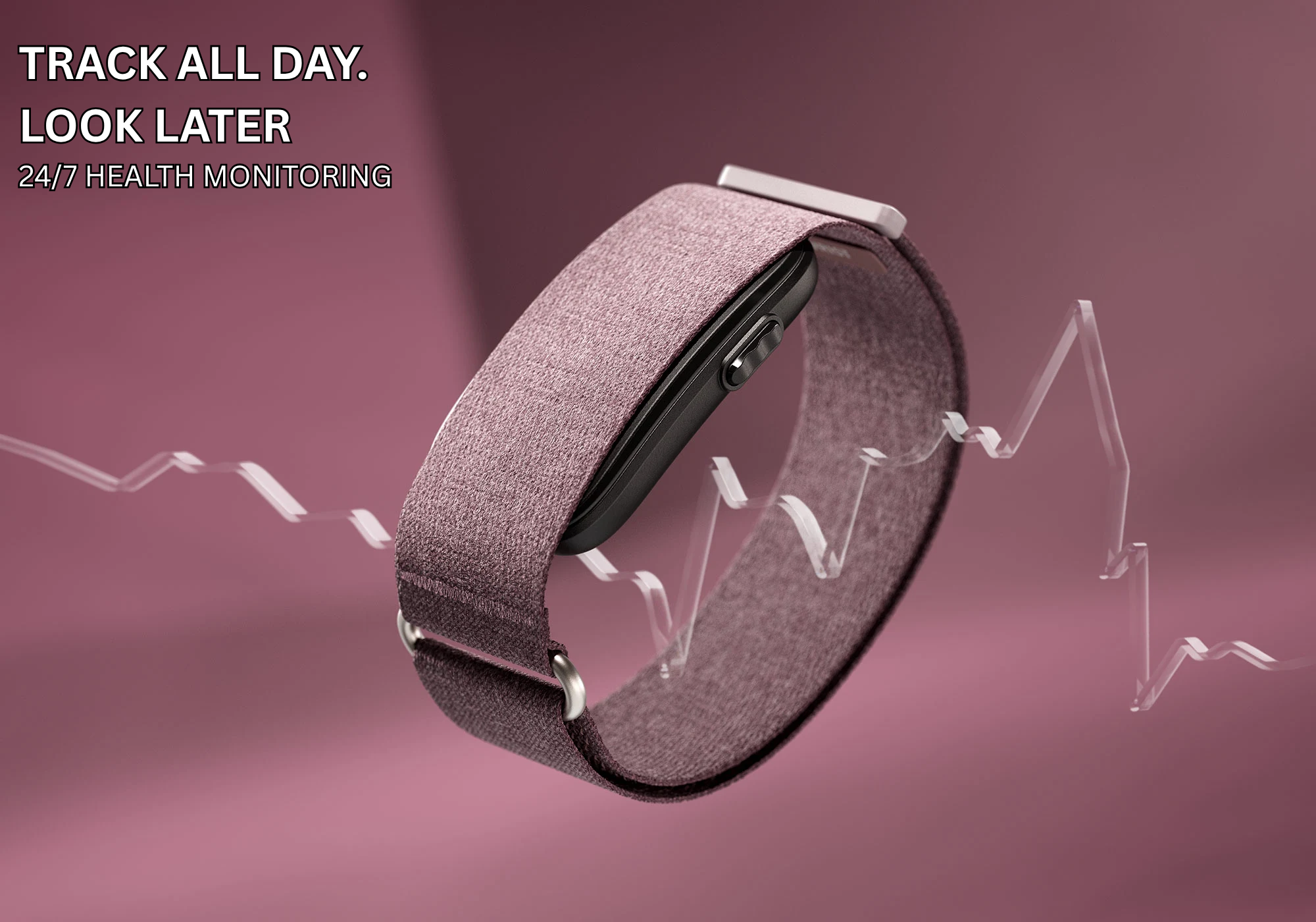 Garmin CIRQA Smart Band providing 24/7 health and wellness monitoring