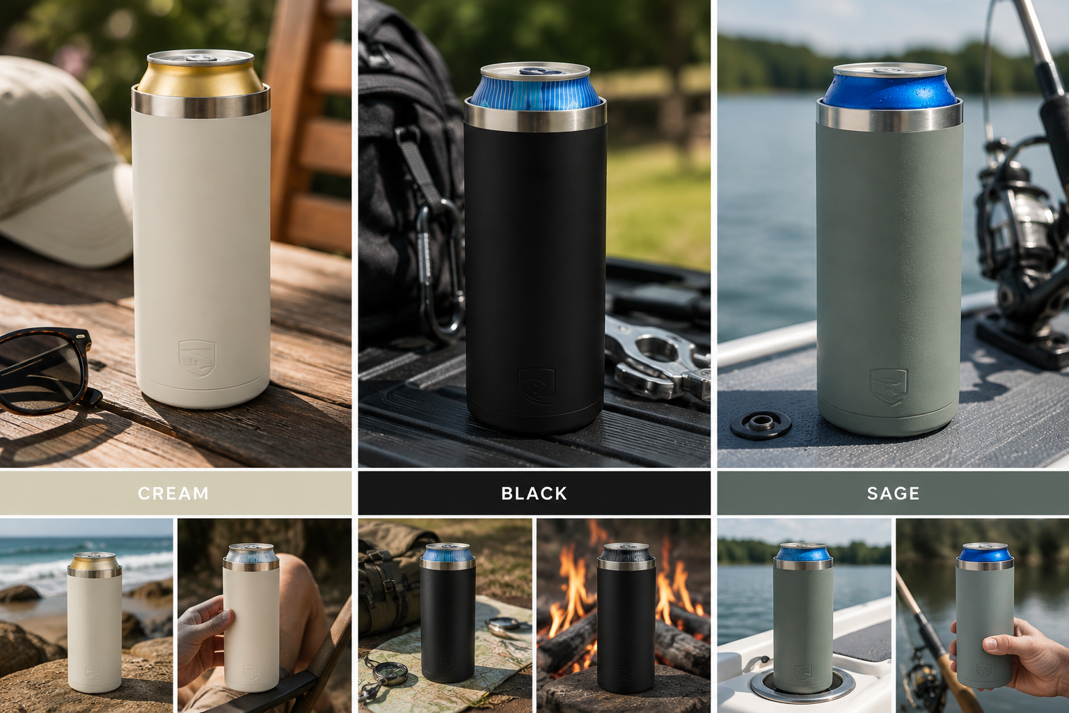 Lizzard Launch 500 mL Can Cooler Various