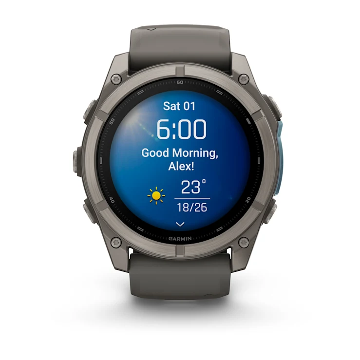 Garmin Fēnix 9 Titanium Pebble Grey - 51mm
