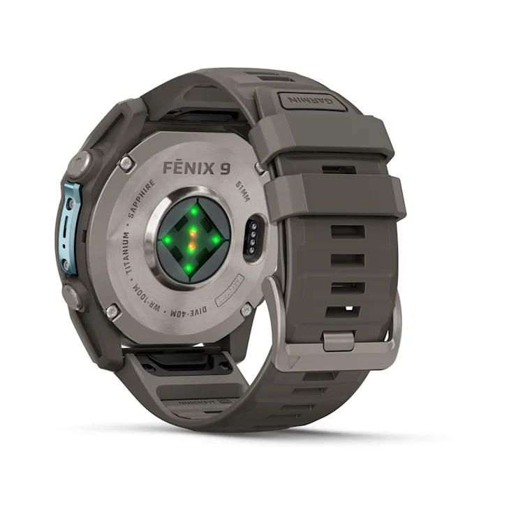 Garmin Fēnix 9 Titanium Pebble Grey - 51mm