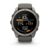 Garmin Fēnix 9 Titanium Pebble Grey - 51mm