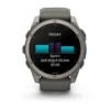 Garmin Fēnix 9 Titanium Pebble Grey- 51mm - Thumbnail Image 9