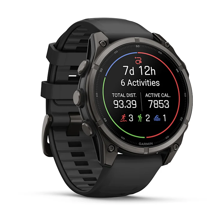 Garmin Fēnix® 9 Titanium Carbon Grey - 47mm - Image 3