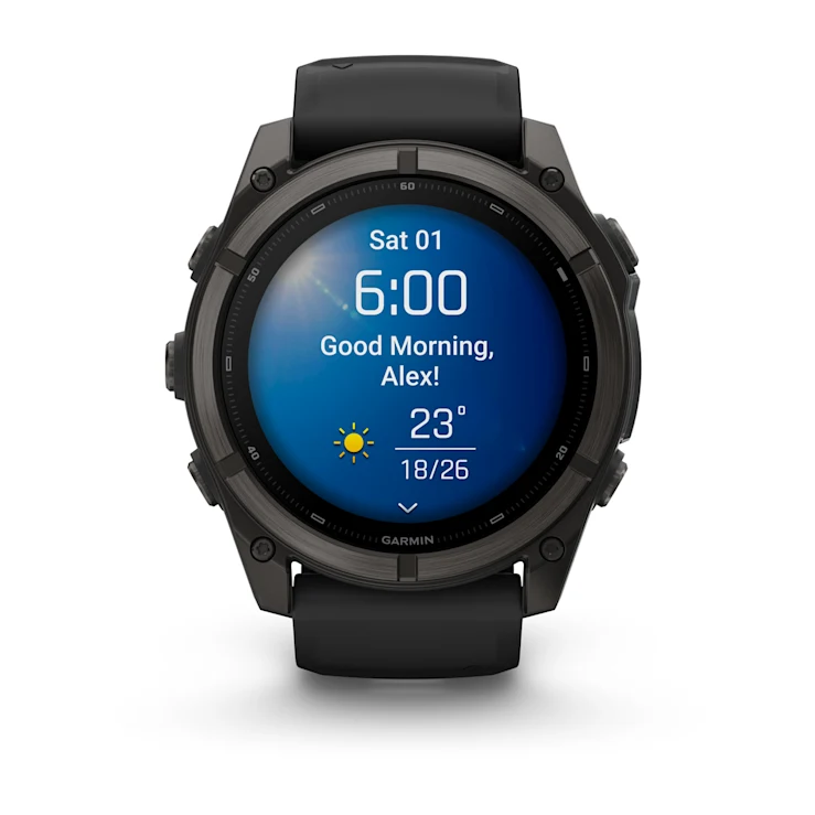 Garmin Fēnix 9 Titanium Carbon Grey - 51mm - Image 10