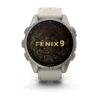 Garmin Fēnix® 9 Titanium Fog Grey - 43mm - Thumbnail Image 2
