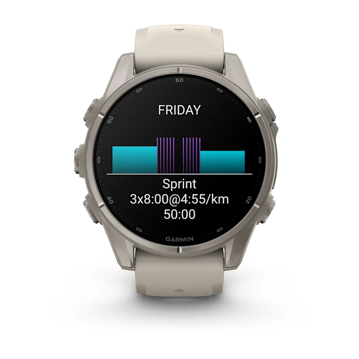 Garmin Fēnix® 9 Titanium Fog Grey - 43mm - Image 9