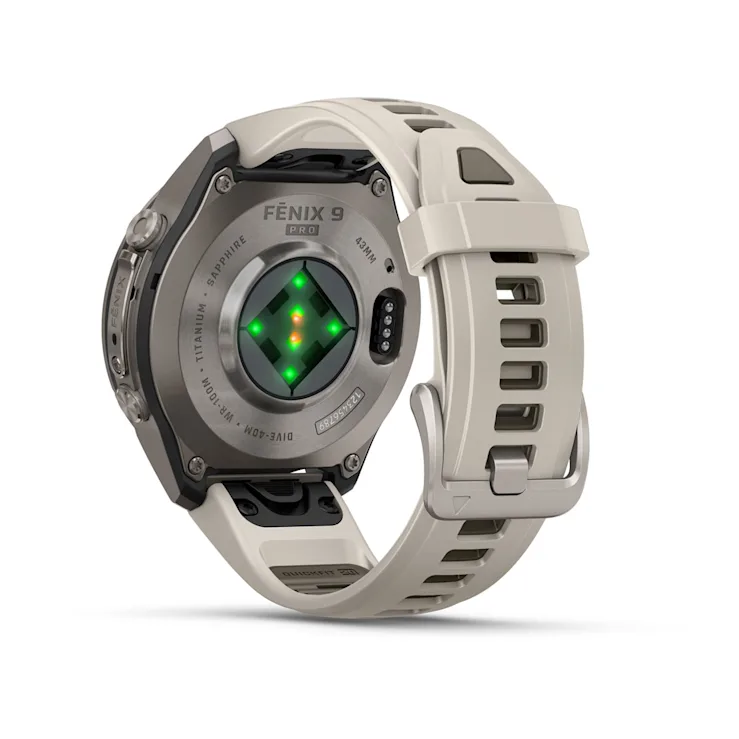 Garmin fēnix® 9 Pro Titanium Fog Grey/Dark Sandstone - 43mm - Image 12