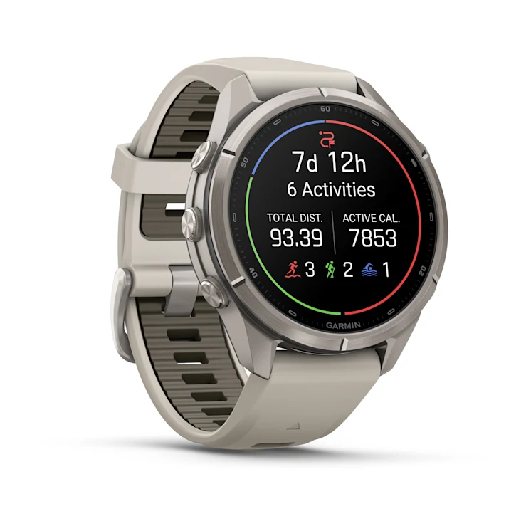 Garmin fēnix® 9 Pro Titanium Fog Grey/Dark Sandstone - 43mm - Image 3