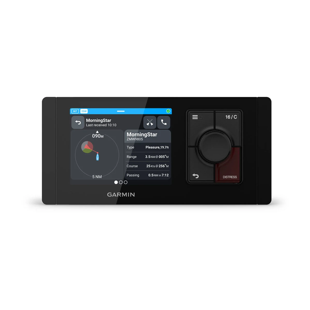 SIGNAL RM 100 - 4 Garmin Signal RM 100 Marine VHF Radio - Compass and Direction
