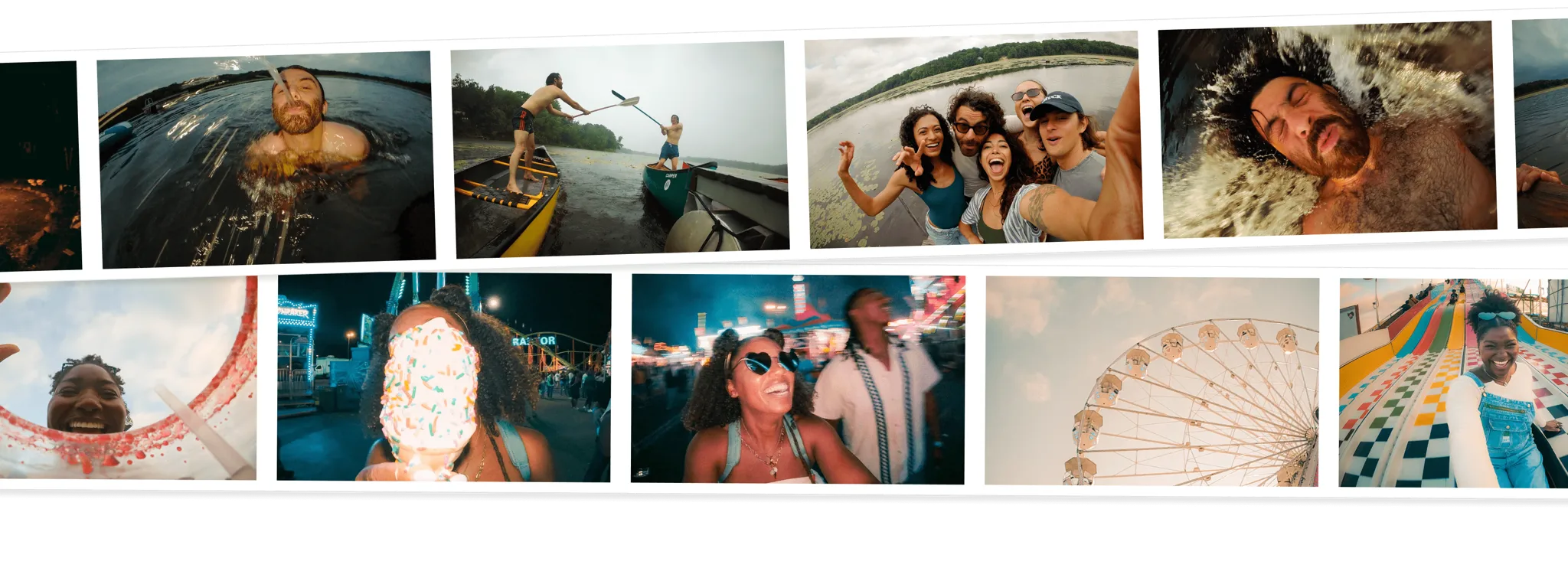 GoPro Lit Hero - photo collage 