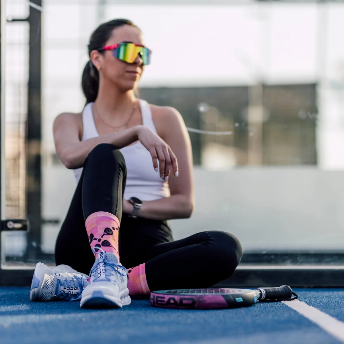 Sox Footwear -Criss Cross Padel Crew Socks