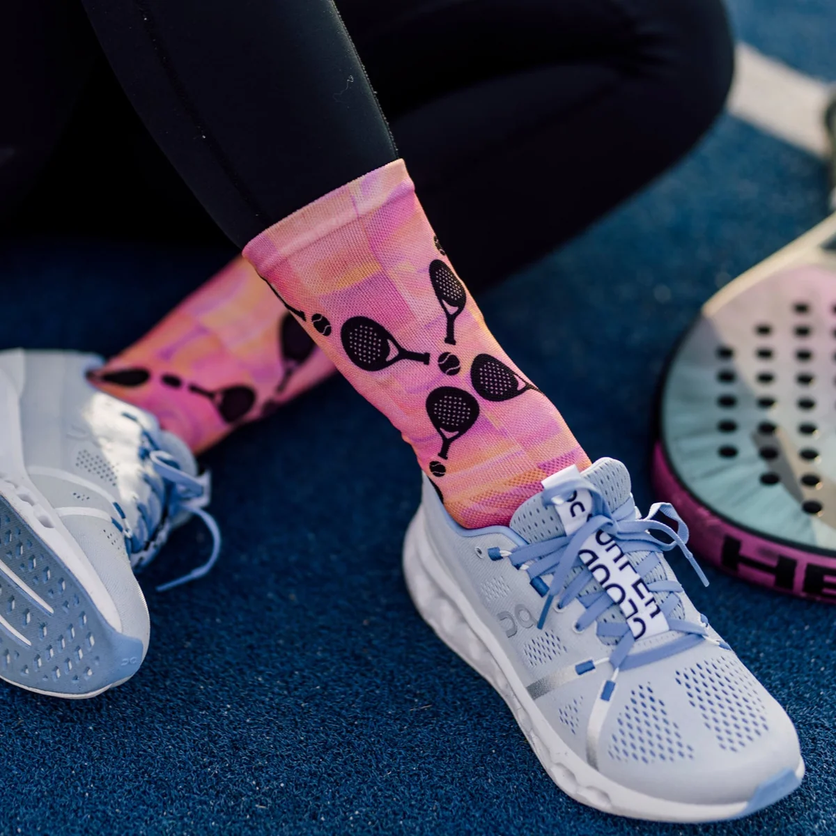 Sox Footwear -Criss Cross Padel Crew Socks