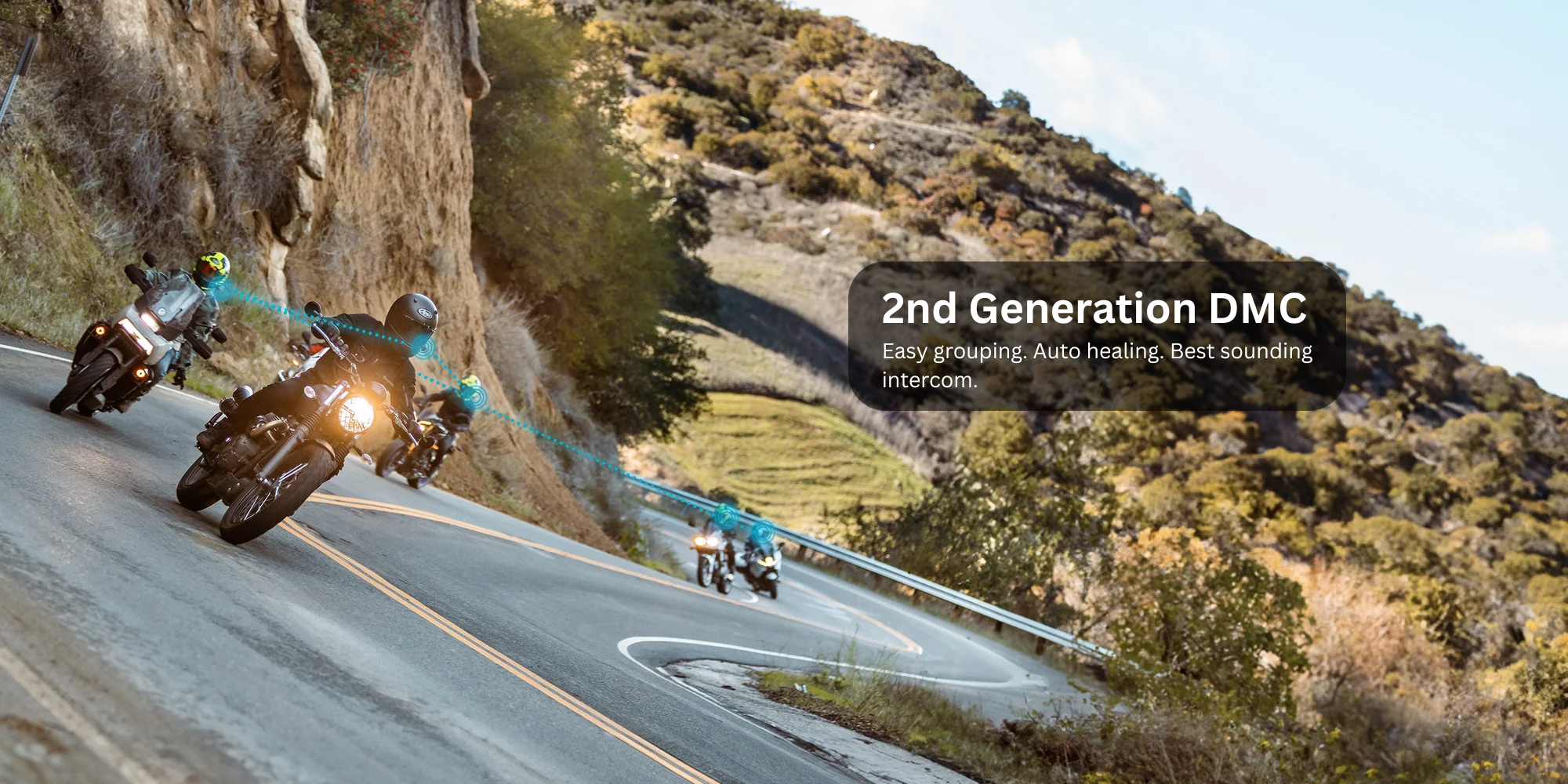 2nd Generation DMC Easy grouping. Auto healing. Best sounding intercom.